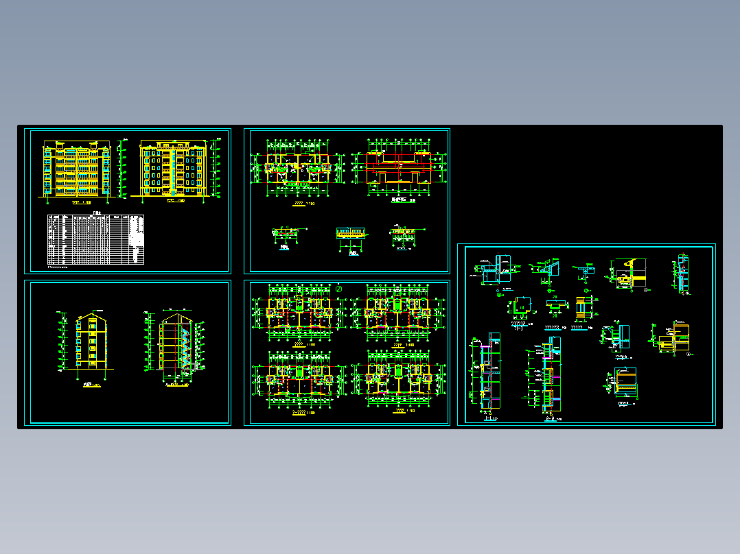 某小区10号楼建筑施工图