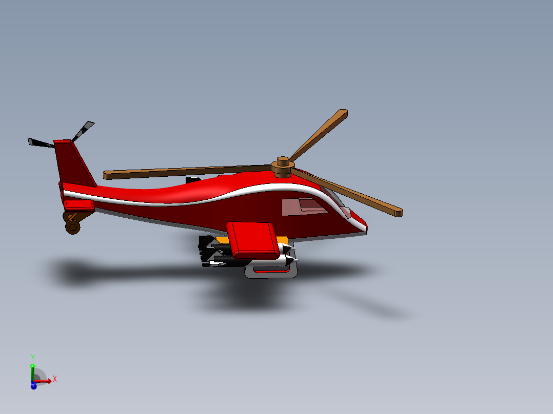 <span style='color: red'>直升机</span>