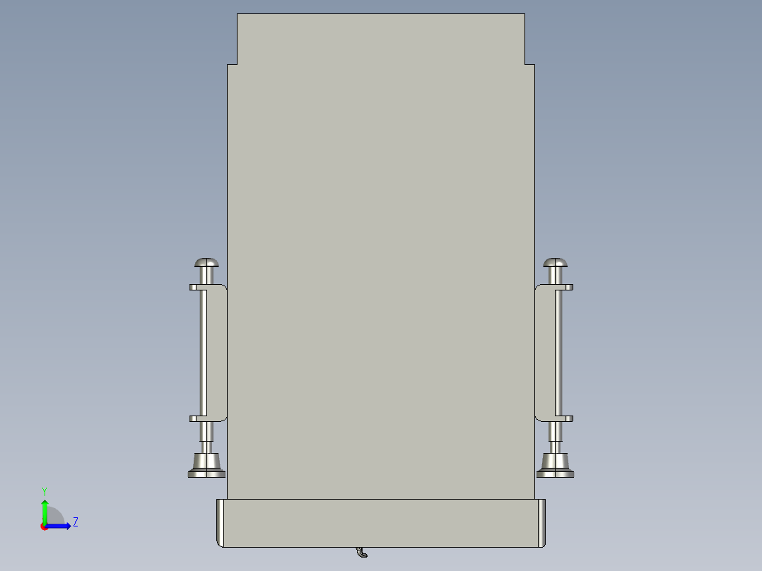 基恩士RD-50R_E_kc图纸模型左视图