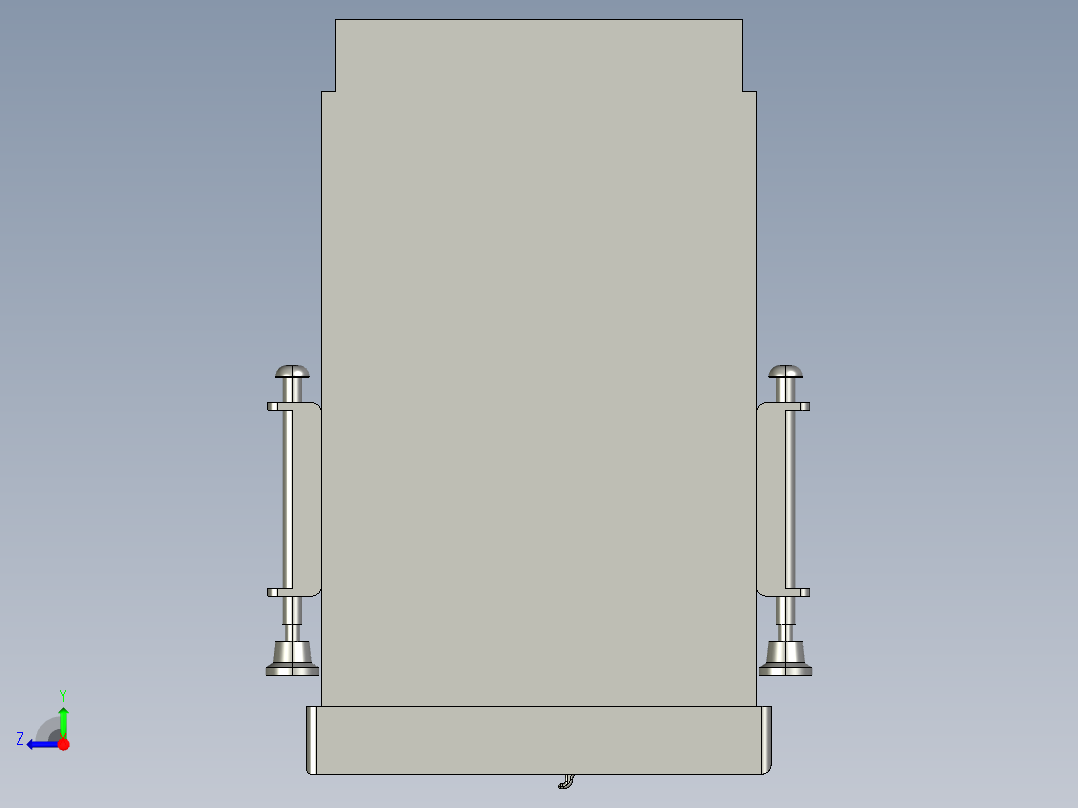 基恩士RD-50R_E_kc图纸模型右视图