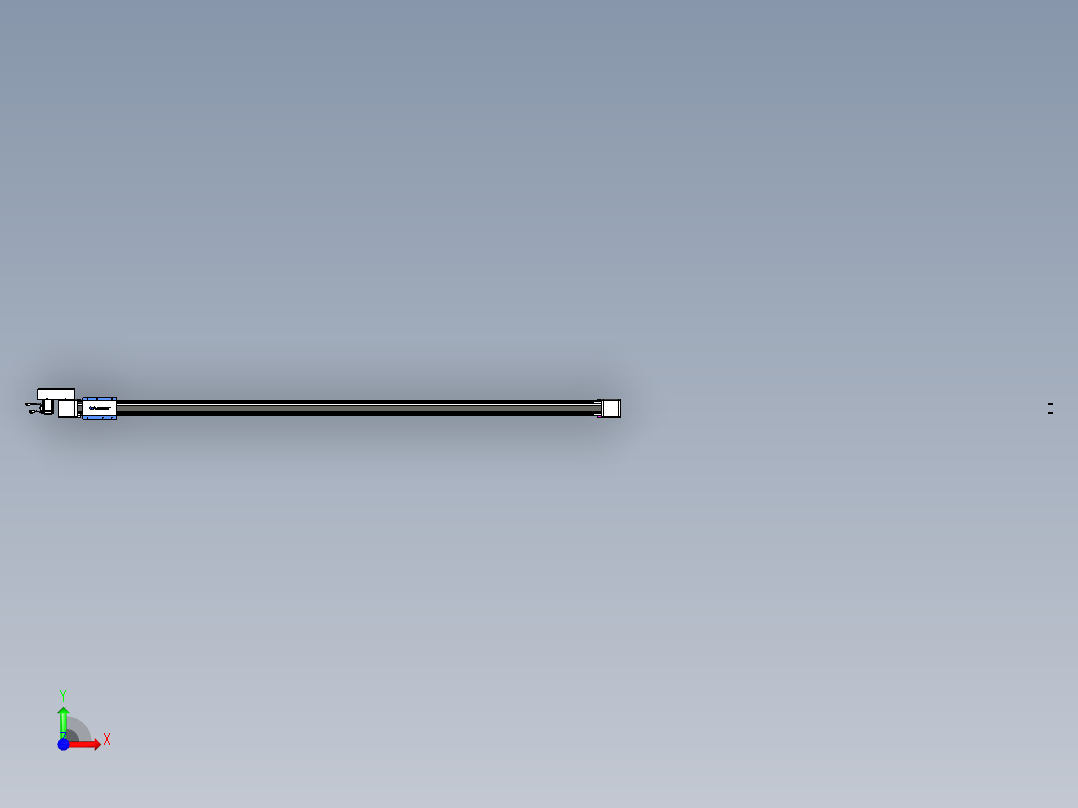 威洛博LB.GB同步带传动--欧规系列GB8-L96-S2550-BR-P75前视图