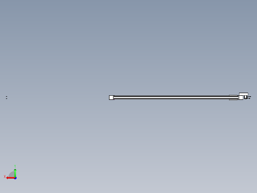 威洛博LB.GB同步带传动--欧规系列GB8-L96-S2550-BR-P75后视图