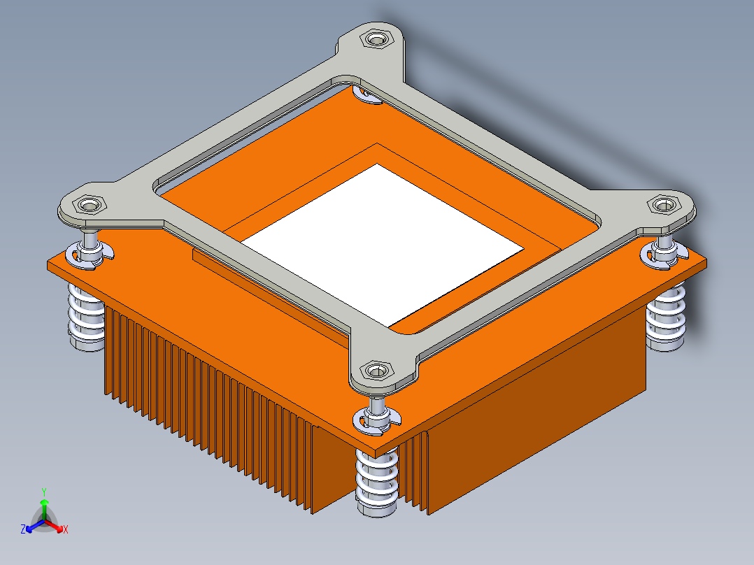 A12-0377-1-1U被动散热器