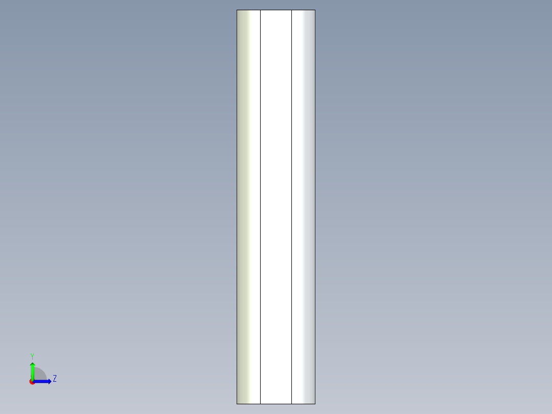 型材-BR 40X40 INTERNAL HINGE BR095AI40左视图