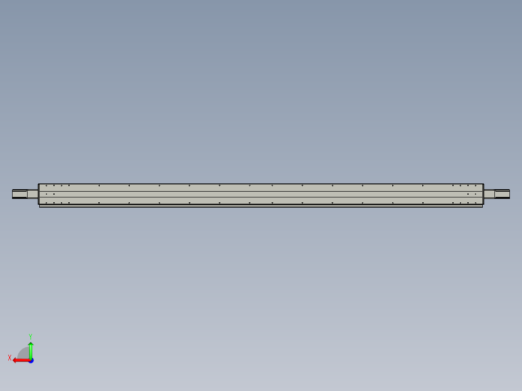 威洛博双电机滑台-VC14D2-S1200-BC-P40-C6后视图