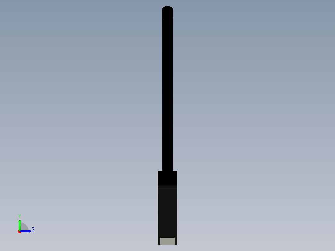 矩阵光纤_漫反射型FR-S20左视图