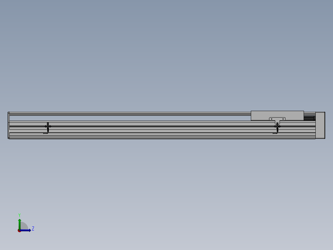 精密模组MY220-T10-1000L-BL-P75B-C4-C左视图
