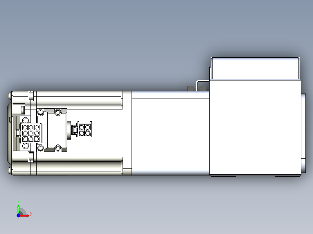 威洛博LB.GB同步带传动--欧规系列LB6A-L130-S3150-BR前视图