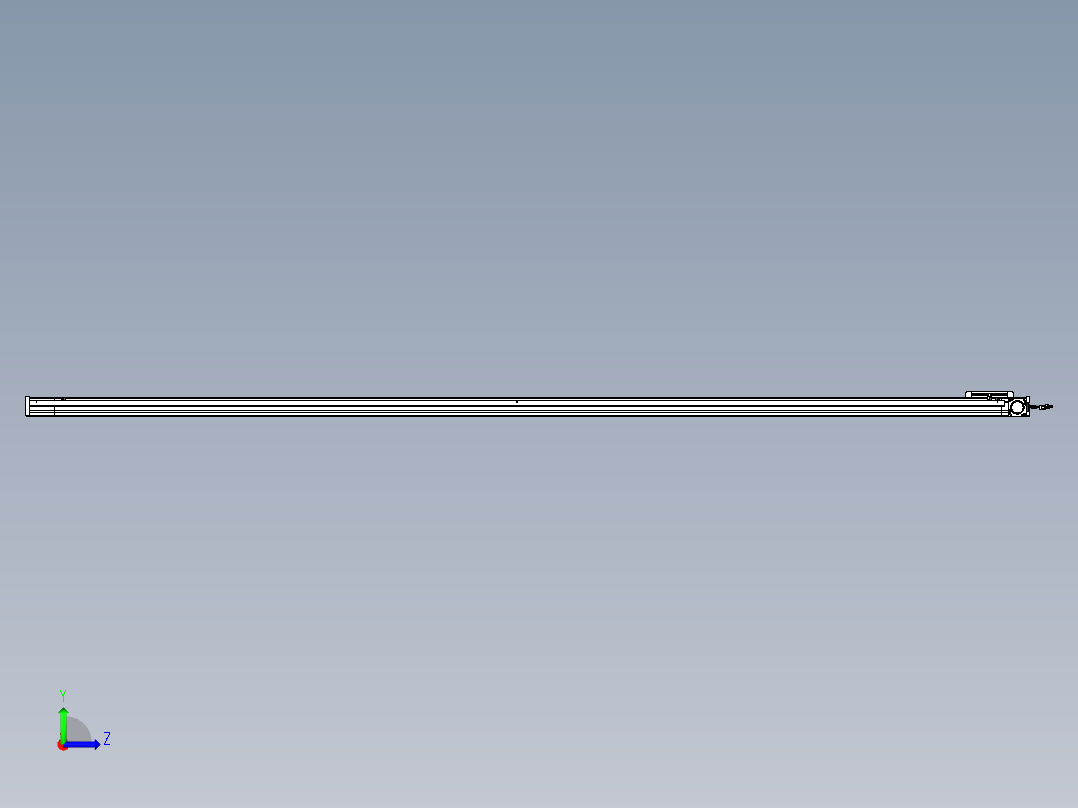 威洛博LB.GB同步带传动--欧规系列LB6A-L130-S3150-BR左视图