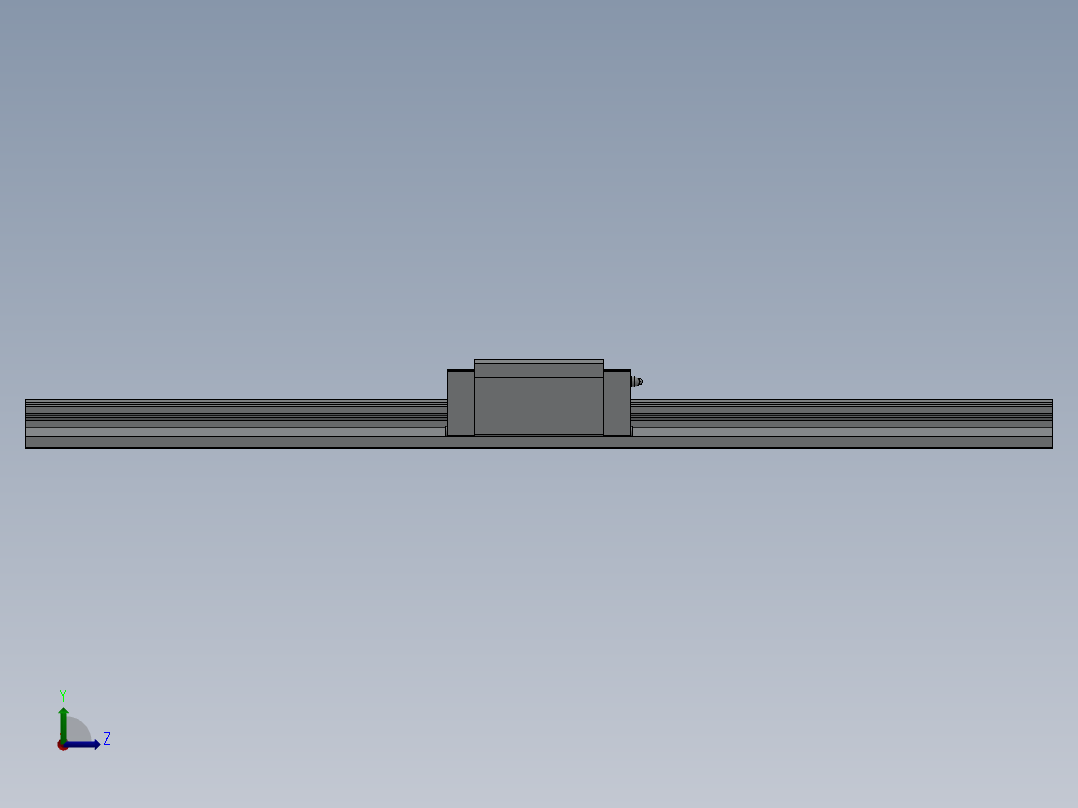 滑块HGH25CA左视图