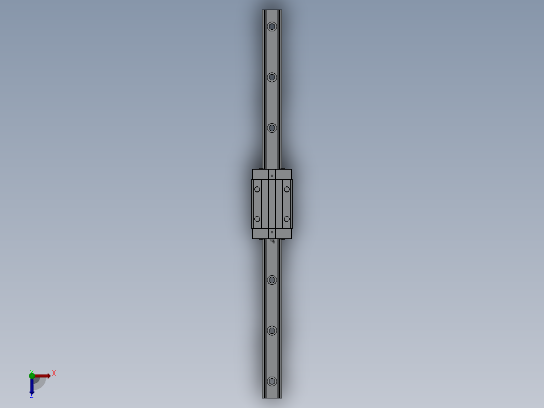 滑块HGH25CA俯视图