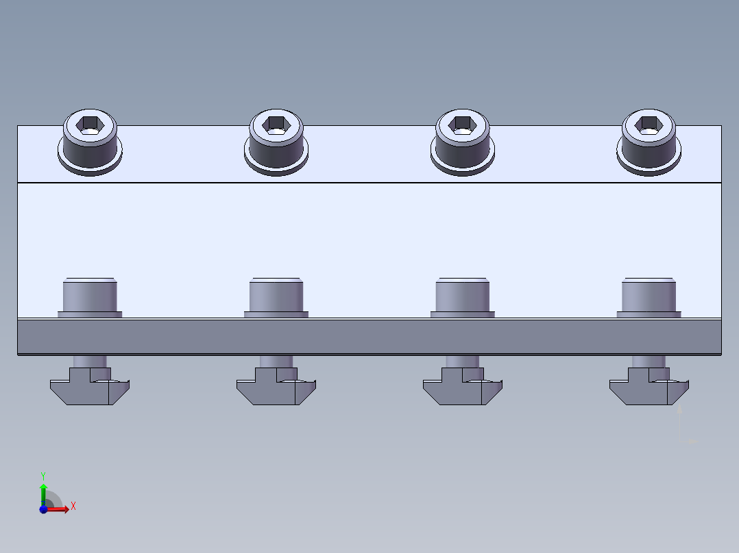 铝型材及其附件3.31.70.45.180.ST前视图