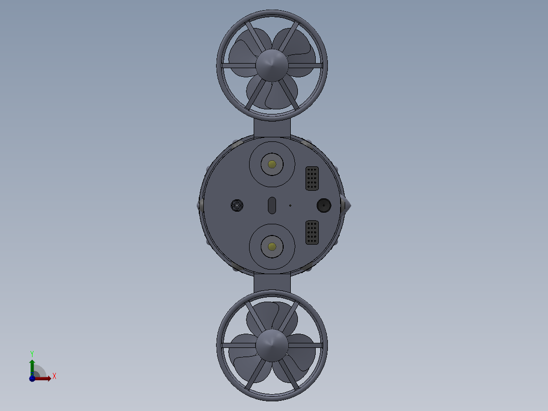 仿生蛇（水下）含工程图前视图