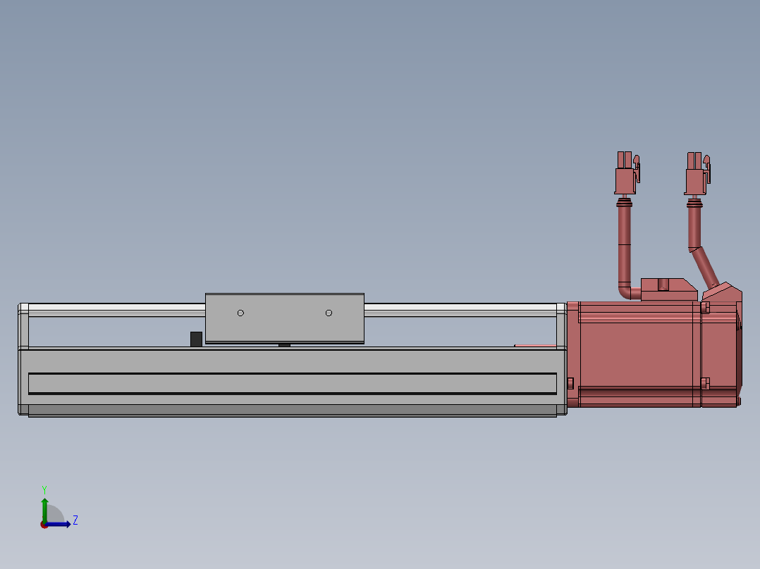 精密模组MY120-T10-50L-BC-P20B-C4-C左视图