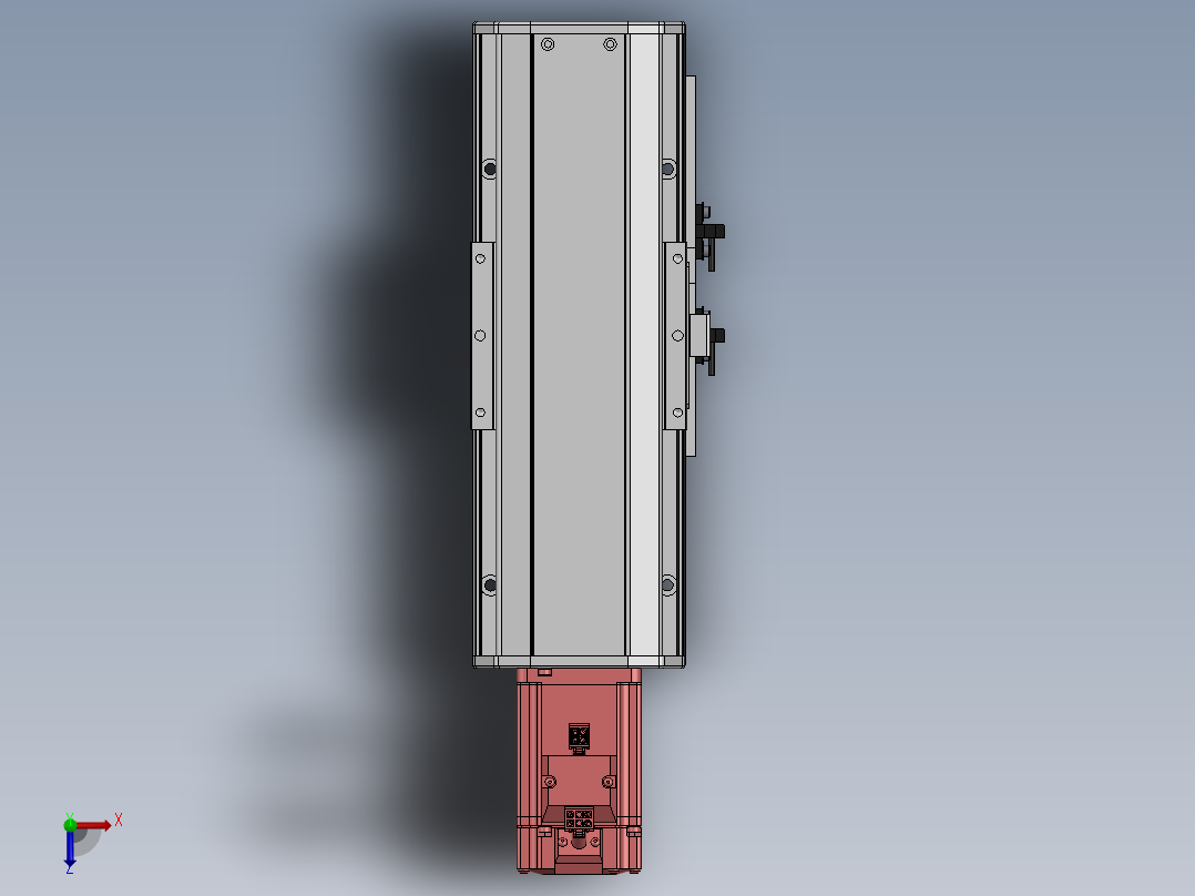 精密模组MY120-T10-50L-BC-P20B-C4-C俯视图