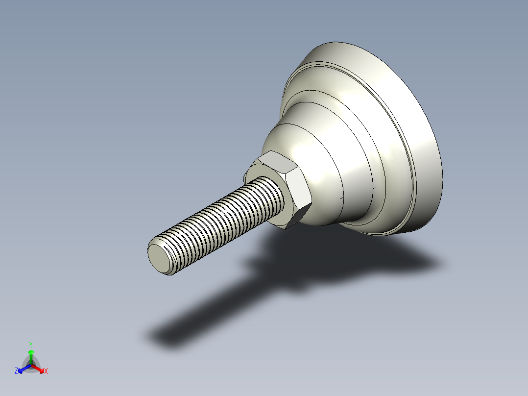 不銹鋼固定腳座383-3D多系列多零件图纸模型