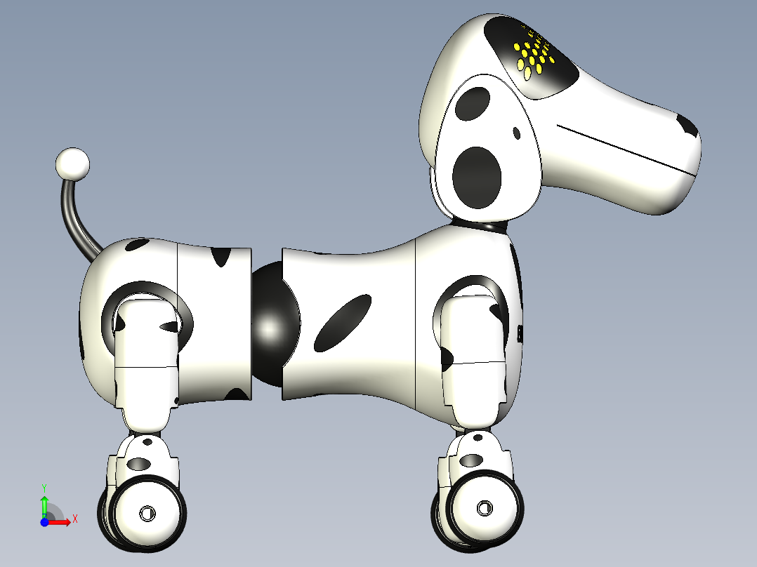 玩具狗 SW IGS前视图