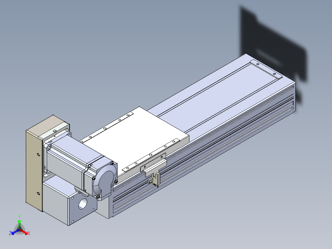 同步带全封闭直线模组TPA-HCB-120D-90-L200-LU-C-P40-N3