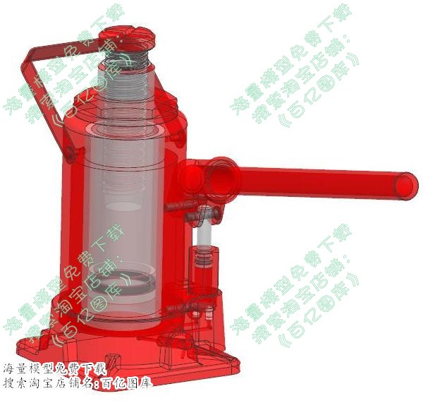 五吨千斤顶（含内部结构）