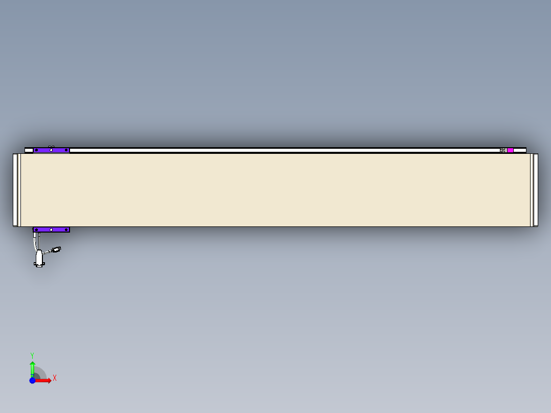 威洛博VL系列3d模型模组VL22H1Y-S1350前视图