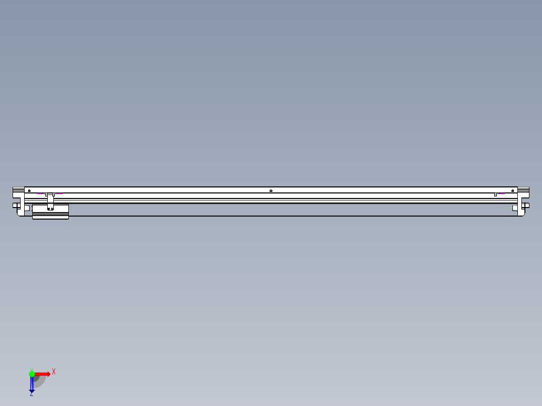 威洛博VL系列3d模型模组VL22H1Y-S1350俯视图