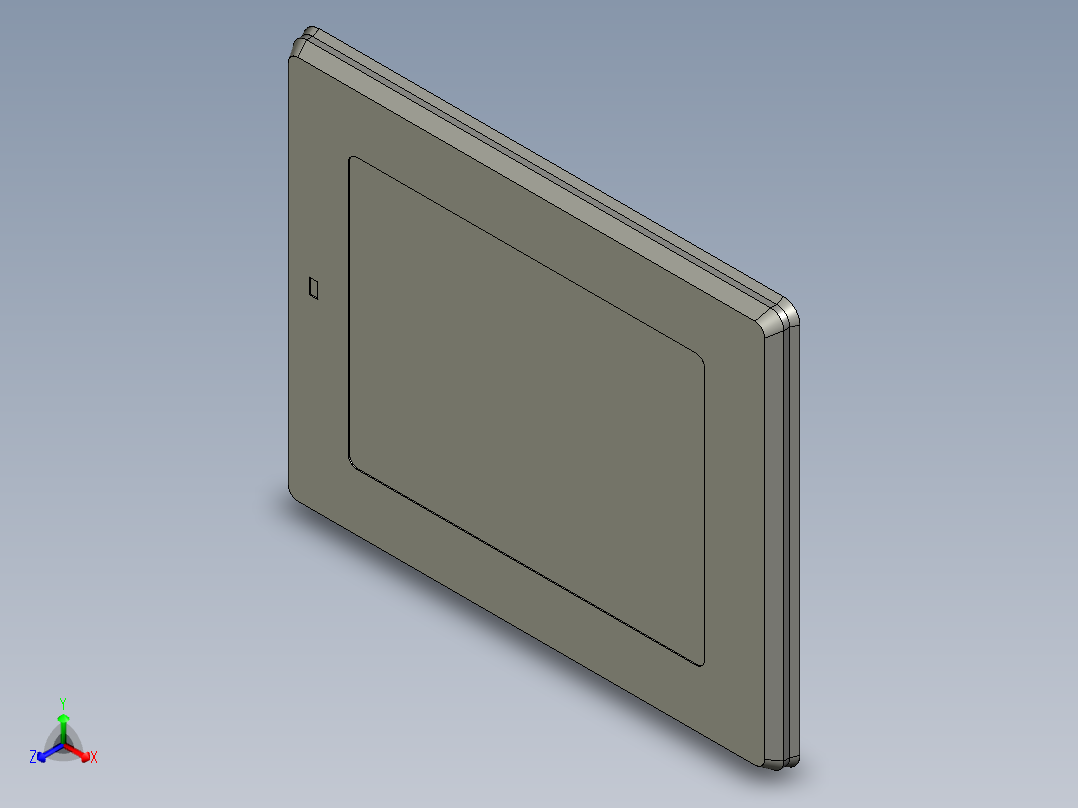 基恩士VT2-B7_kc图纸模型正等轴测图