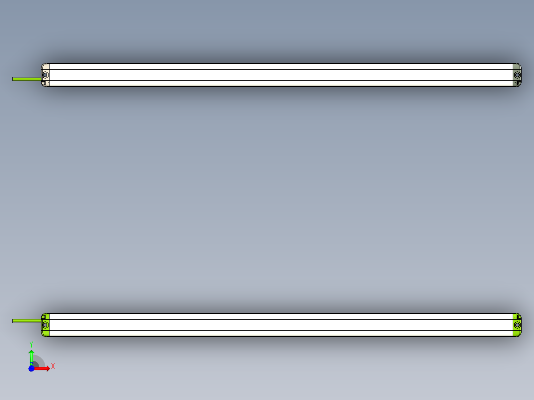 安全_区域传感器H2TLS2820_3D前视图