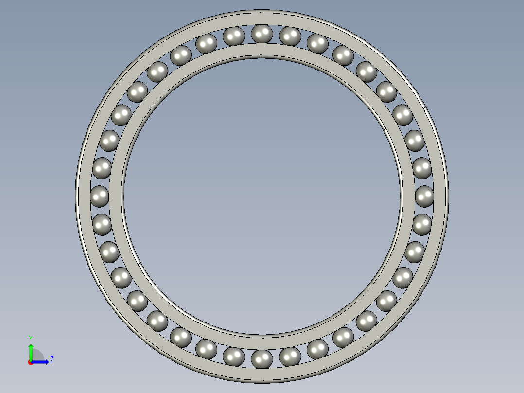 深沟球轴承61934左视图