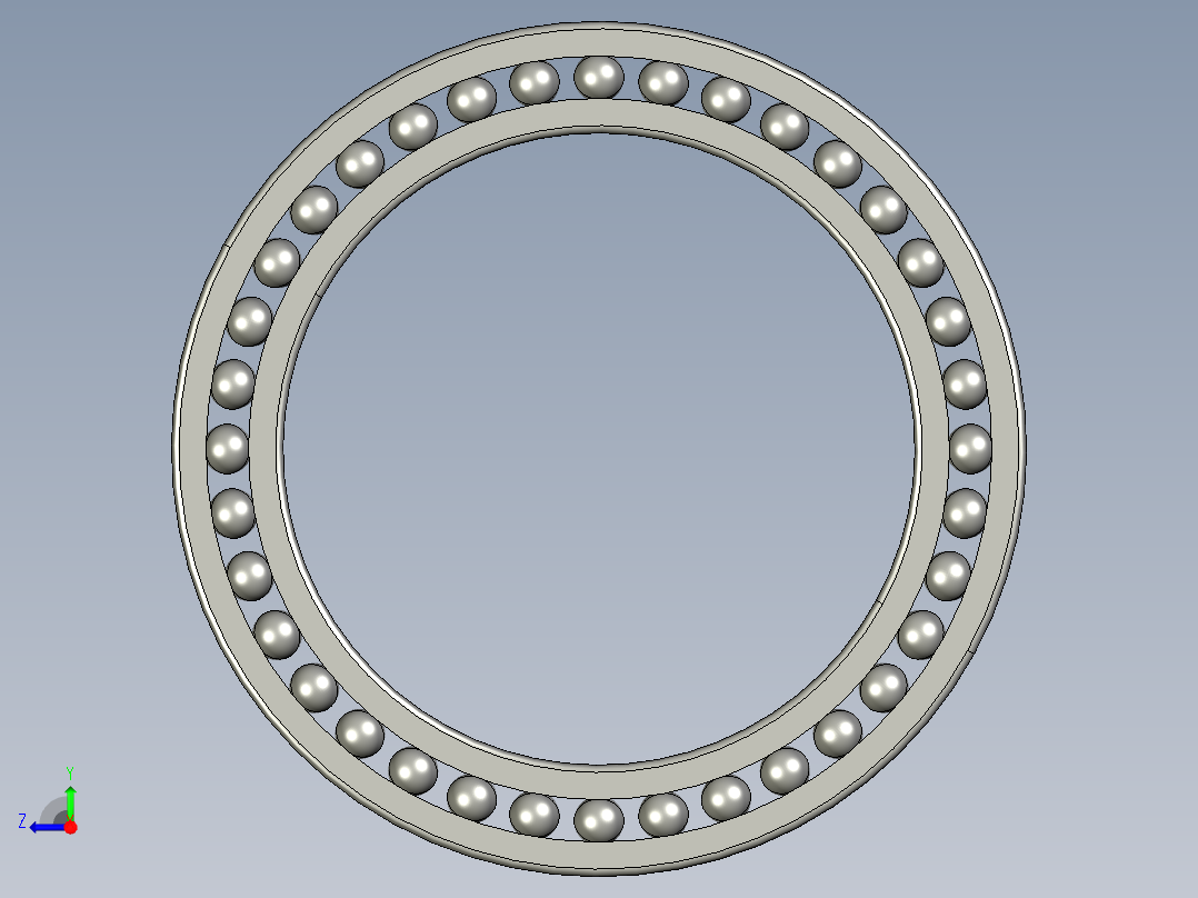 深沟球轴承61934右视图