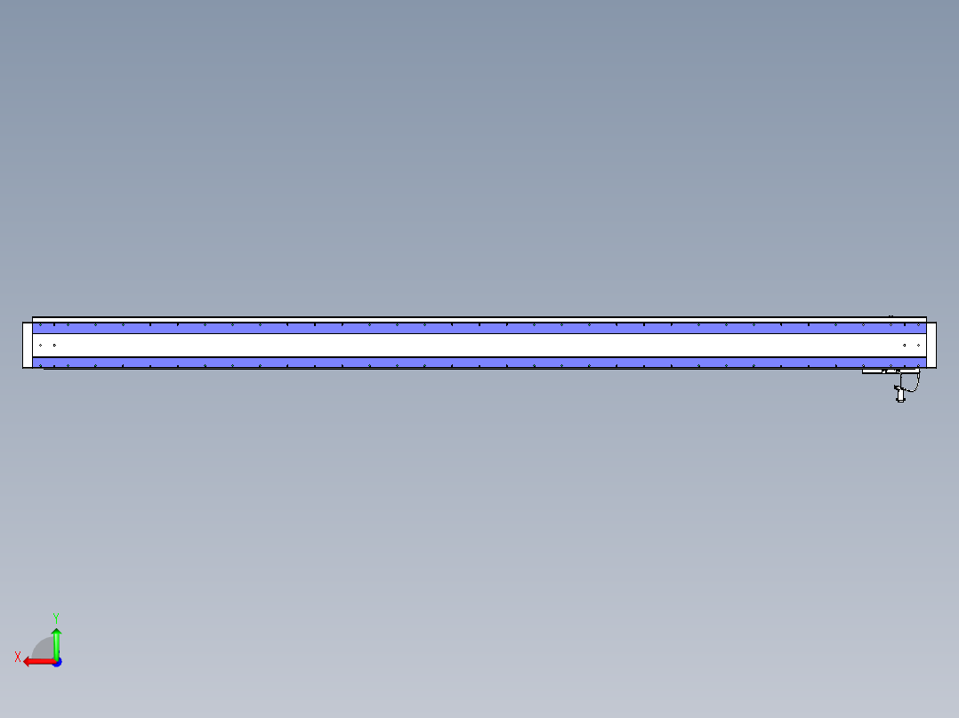 威洛博VL系列直线电机模组-VL17E3-S3000后视图