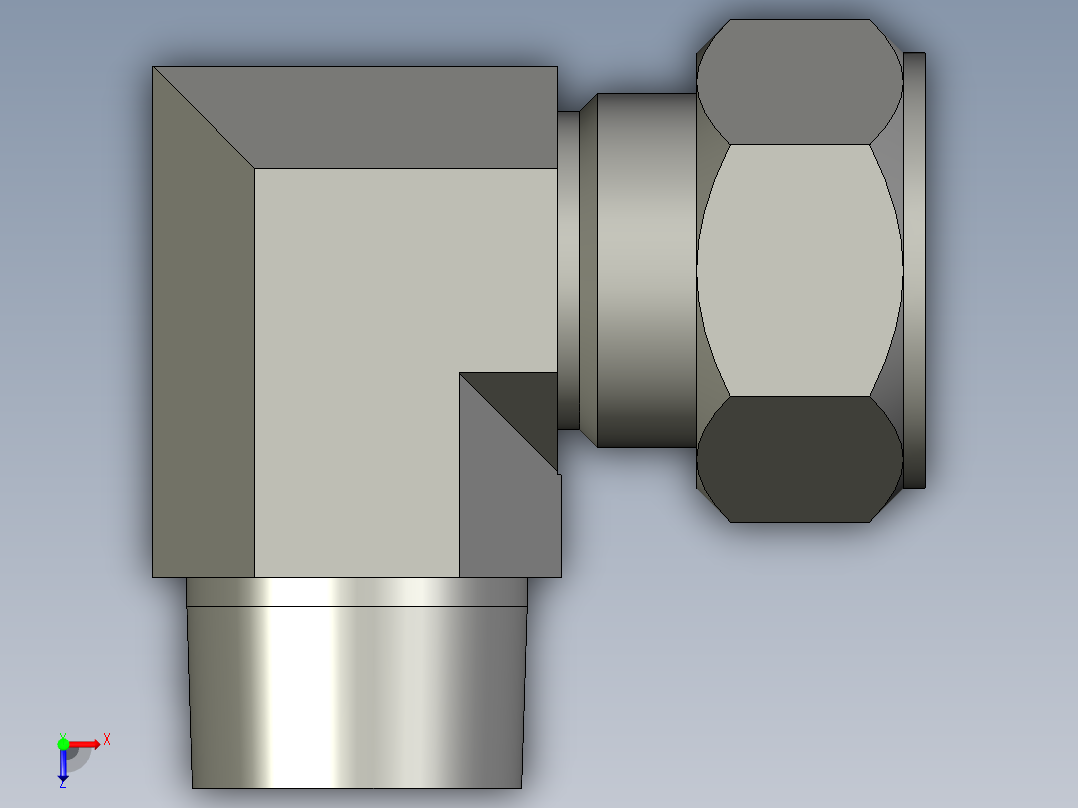 卡套式工业通用硬管接头20_cbu-s俯视图