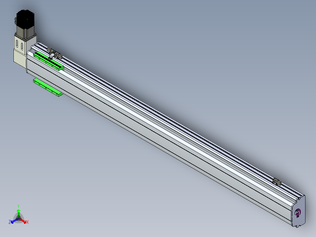 同步带滑台-半封闭B13-L90-S1200-R-P40-D3