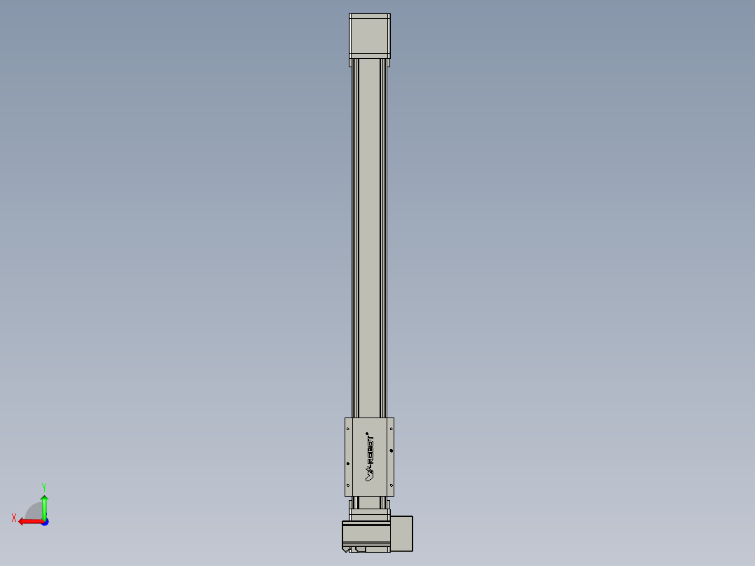 欧规系列-GB8-L96-S800-BLU-P40-MS3后视图