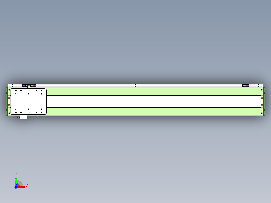 威洛博LC系列3d模型模组LC17E2Y-S1250前视图