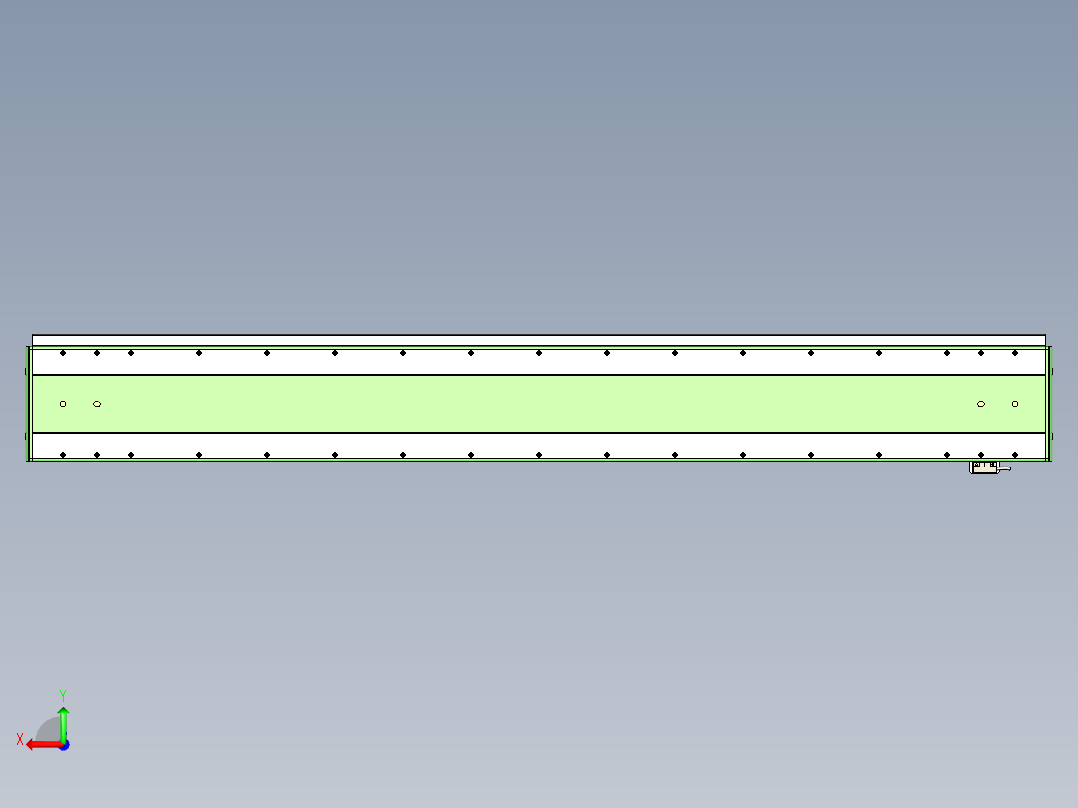 威洛博LC系列3d模型模组LC17E2Y-S1250后视图