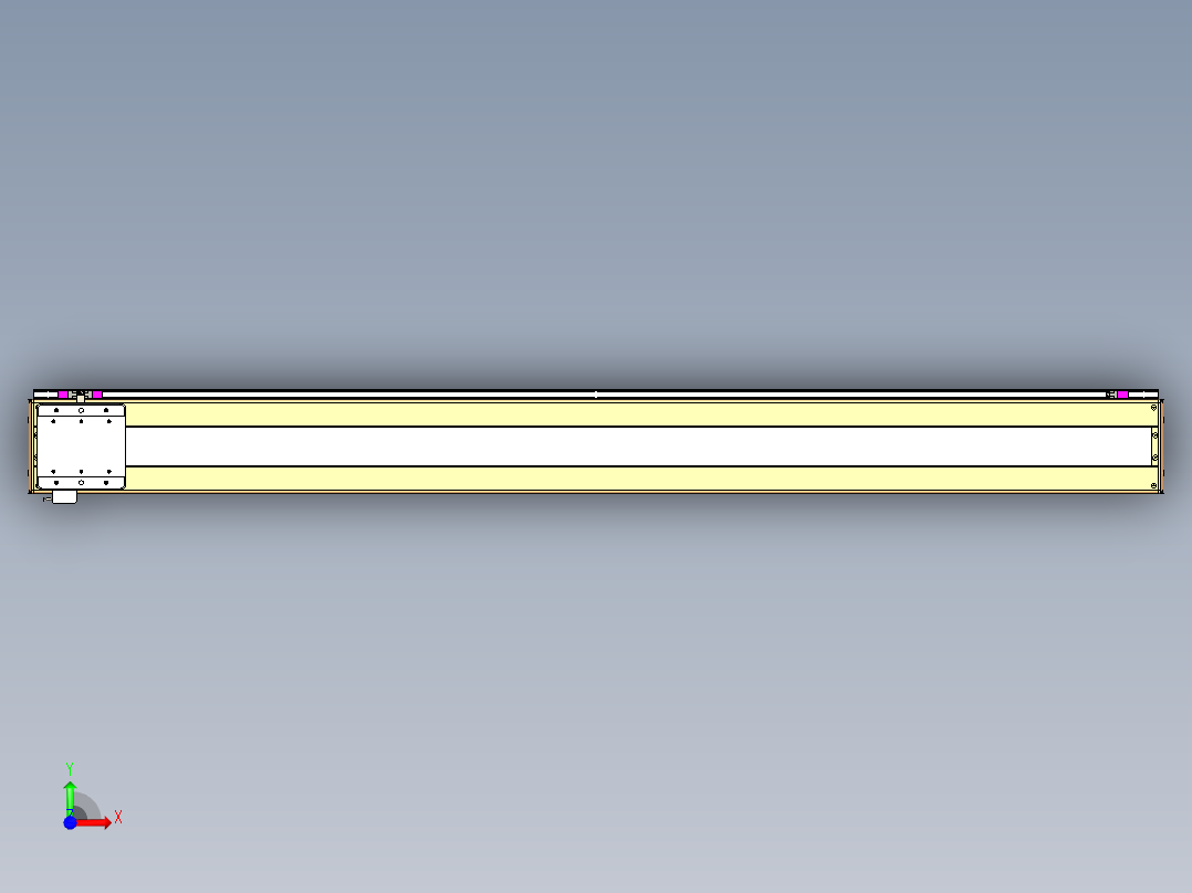 威洛博LC系列3d模型模组LC17E1Y-S1850前视图