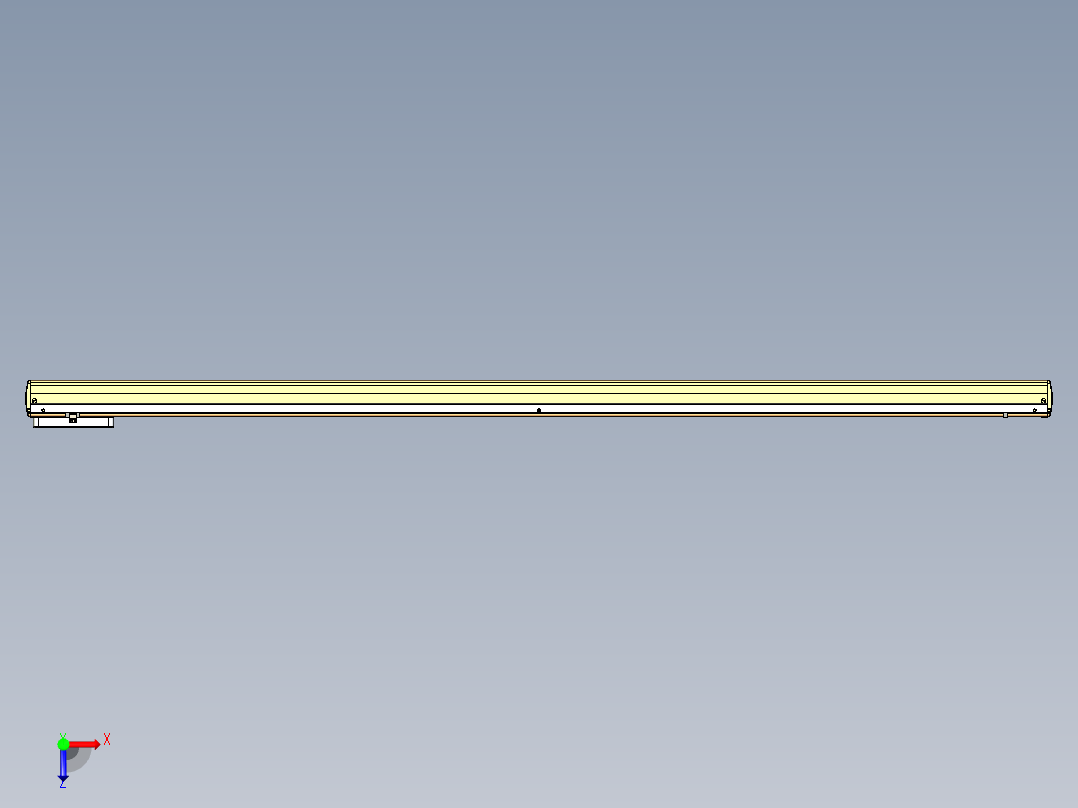 威洛博LC系列3d模型模组LC17E1Y-S1850俯视图