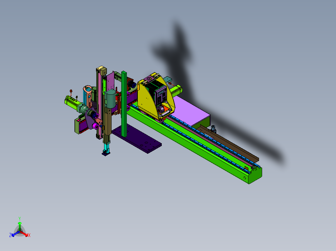 伺服注塑机双截<span style='color: red'>机械手</span>