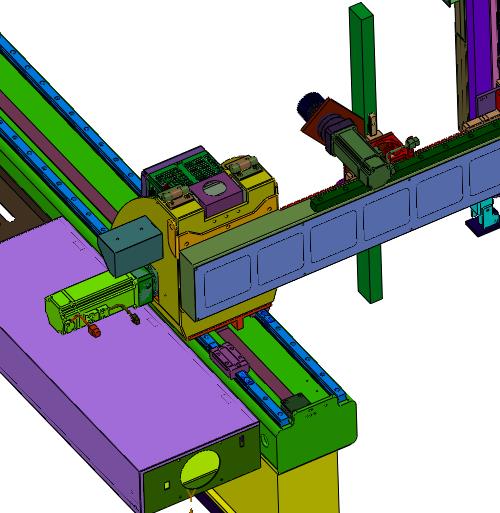 伺服注塑机双截机械手