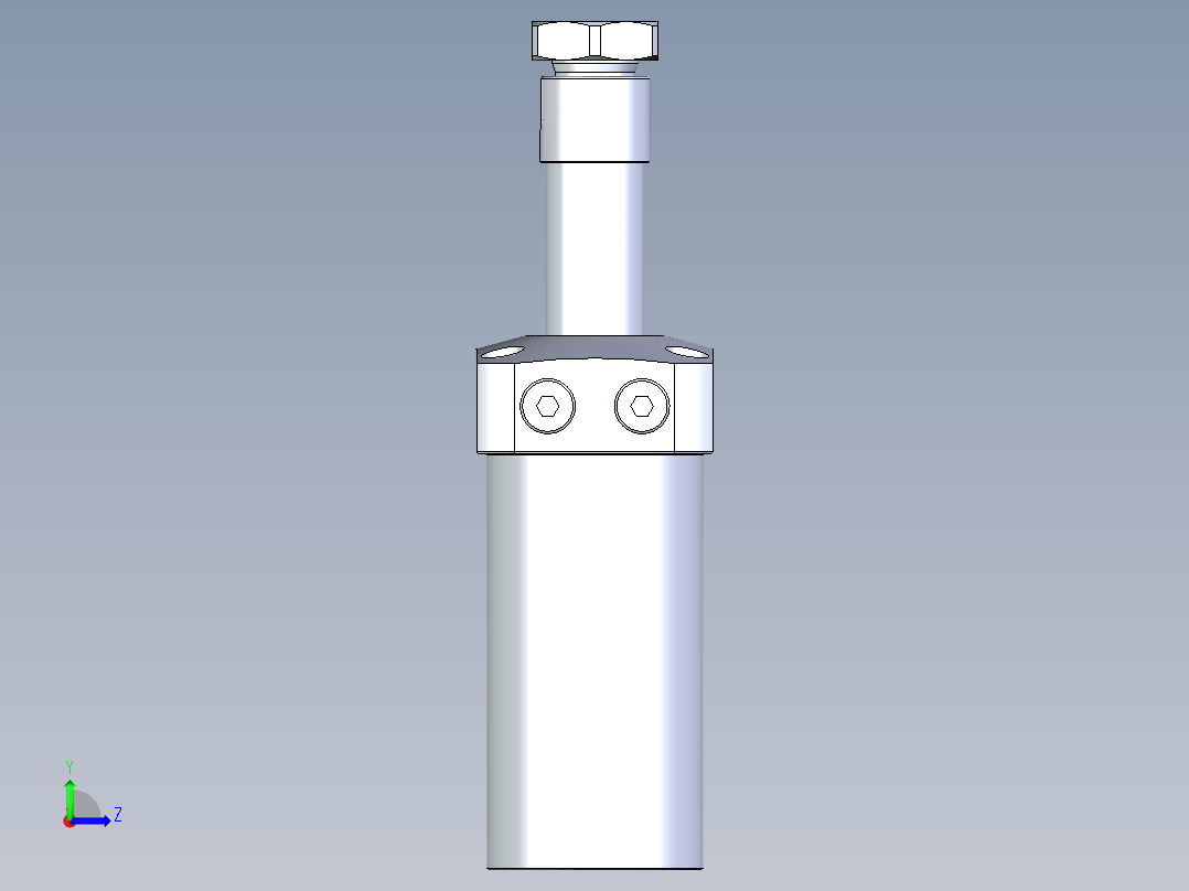 KOSMEKLHA0550-CL-Q30多系列多零件图纸模型左视图