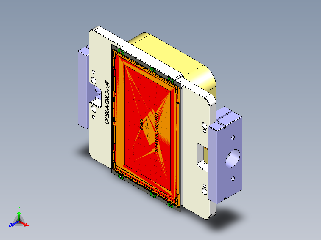 UX390-A-CNC3-0603正等轴测图