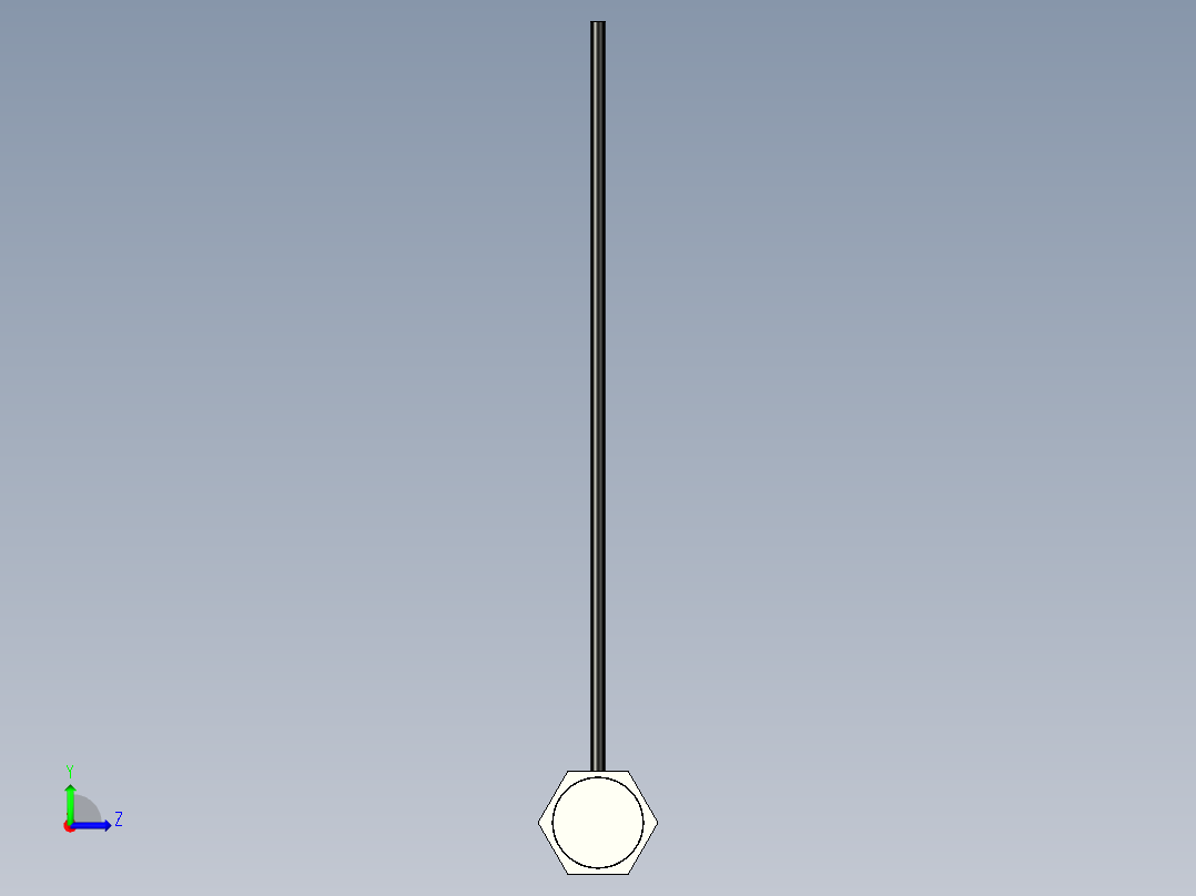 直角光纤_漫反射型FR-Y38左视图