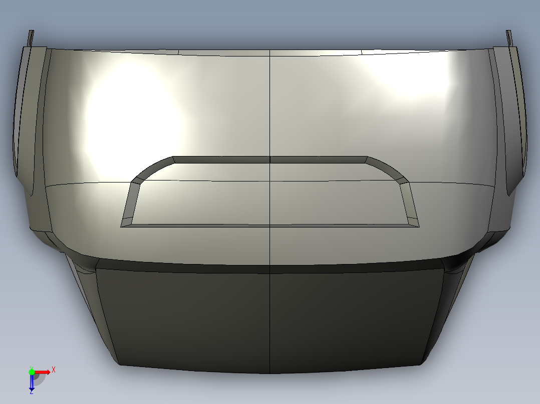 汽车车身 (66)俯视图