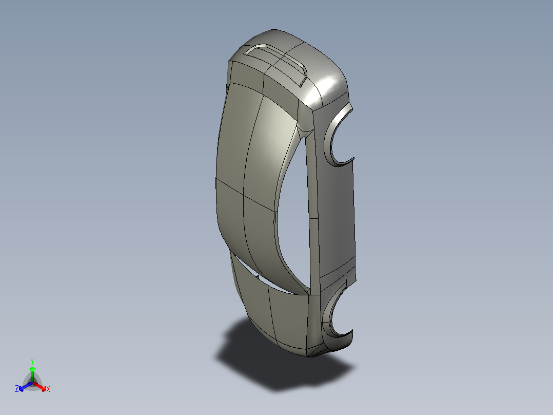 汽车车身 (66)正等轴测图