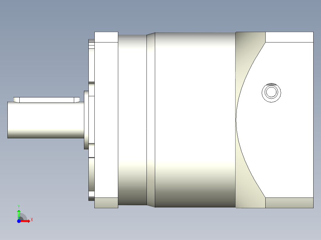 直齿PLF120-L1-LC 22-110-145-M8.stp前视图