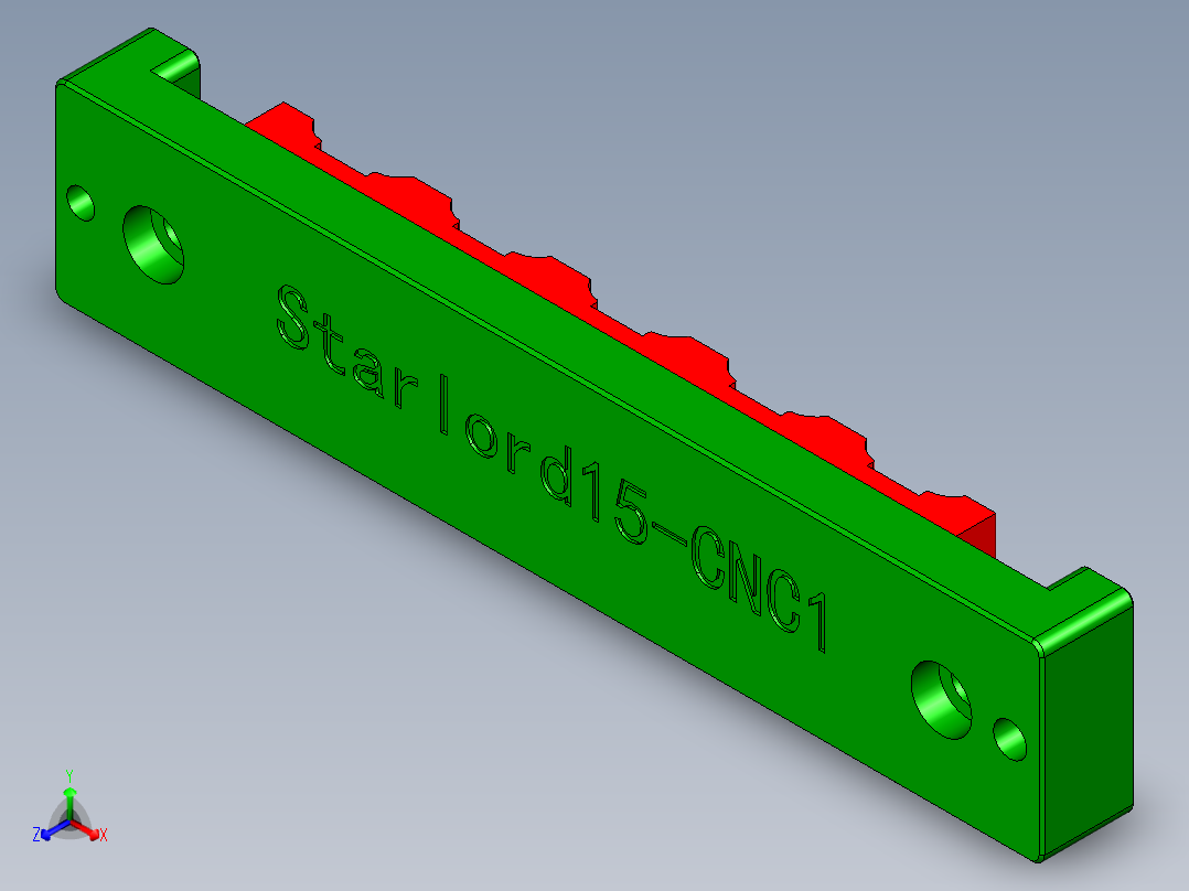 Starlord-15-CNC1-GaiBan-0103正等轴测图
