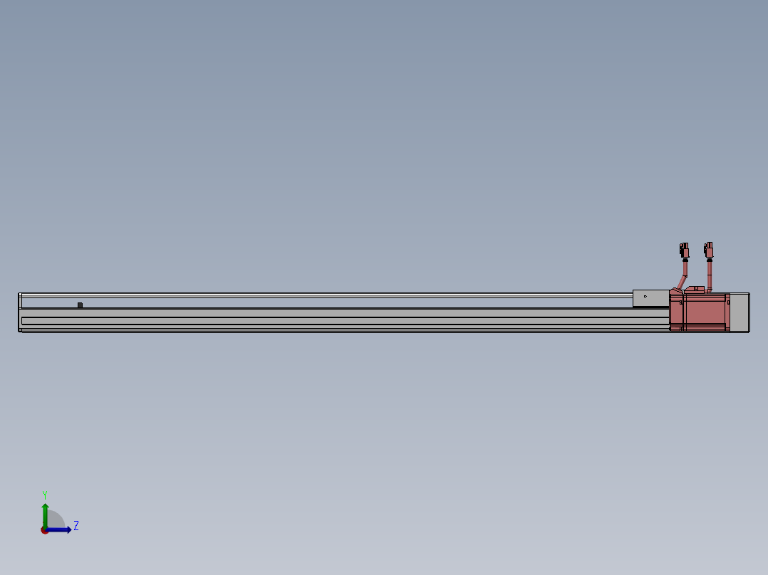 精密模组MY120-T10-950L-BR-P20B-C4-C左视图