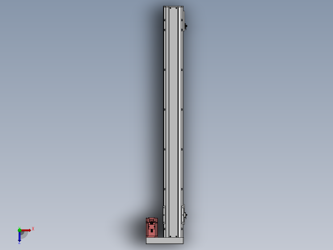 精密模组MY120-T10-950L-BR-P20B-C4-C俯视图