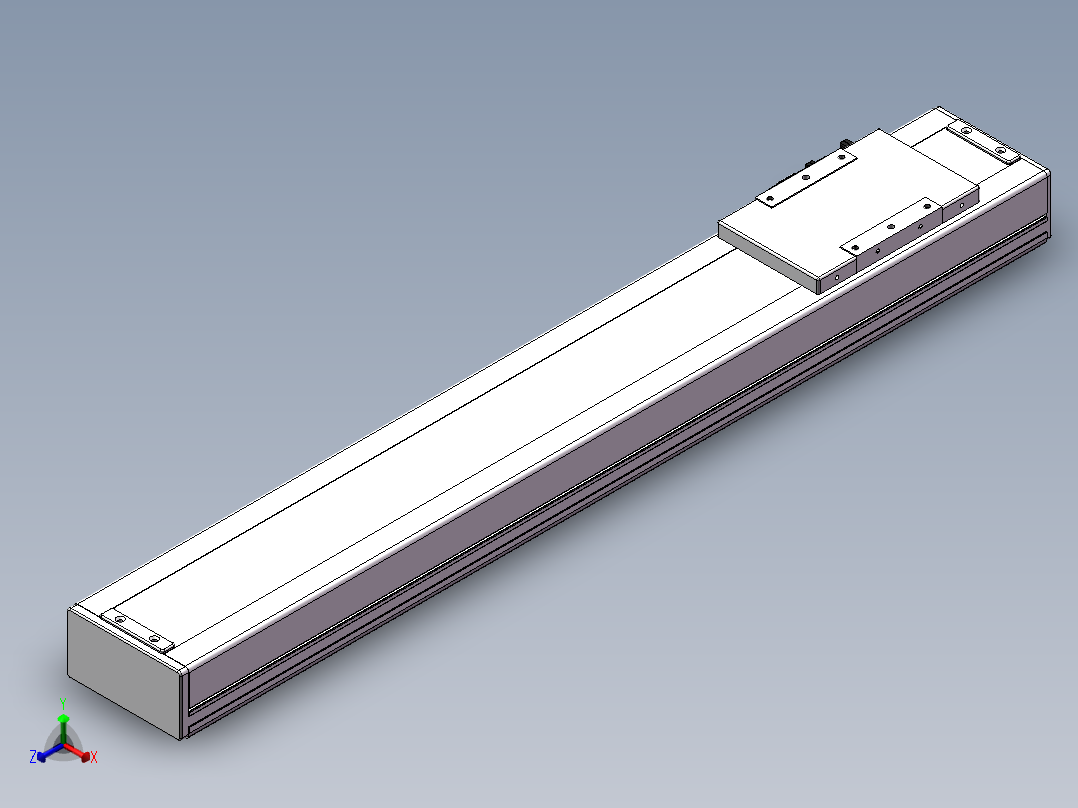 精密模组MC140-L05-700-M-M200-C4正等轴测图