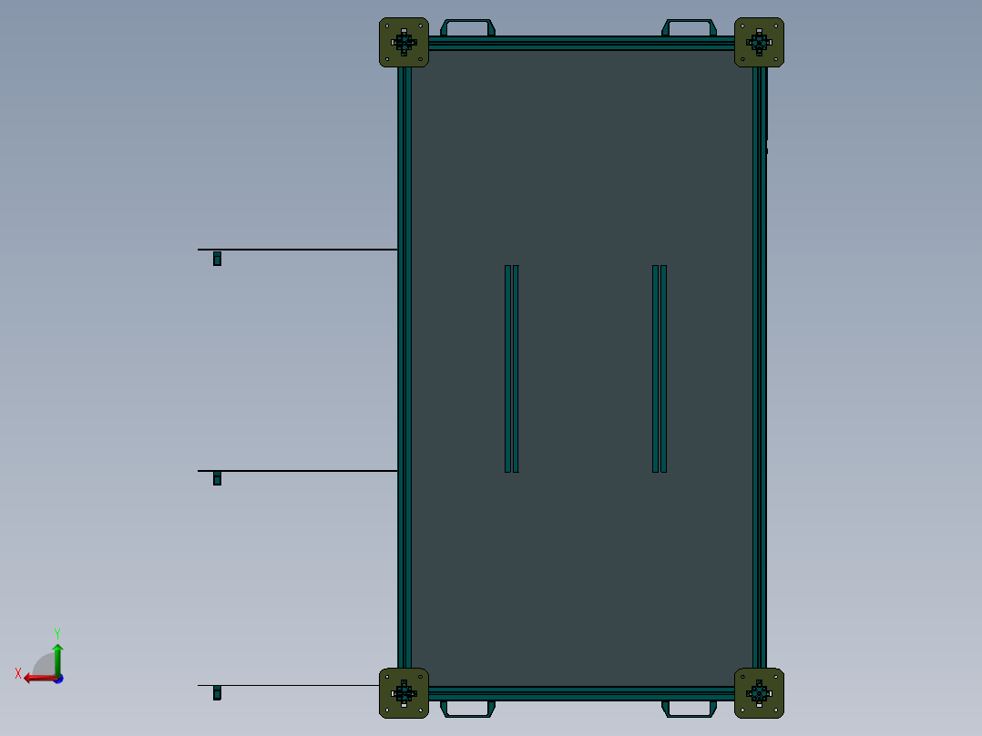 型材检测机sw14后视图